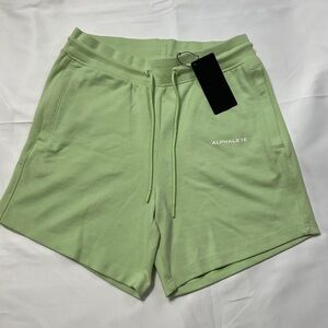 Alphalete Light Green Athletic Shorts